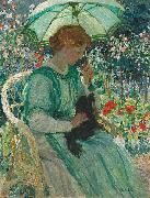 The green parasol E.Phillips Fox